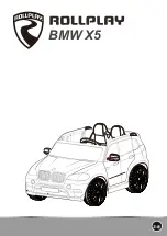 Rollplay BMW X5 Instruction Manual preview