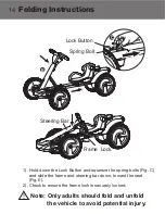 Предварительный просмотр 14 страницы Rollplay FLEX KART W405-G Owner'S Manual And Assembly Instructions