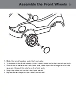 Предварительный просмотр 9 страницы Rollplay Peppa Pig Ride On W426AC-F Owner'S Manual And Assembly Instructions