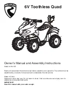 Rollplay W413D Owner'S Manual And Assembly Instructions preview