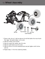 Предварительный просмотр 10 страницы Rollplay W413D Owner'S Manual And Assembly Instructions