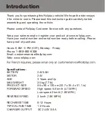 Предварительный просмотр 2 страницы Rollplay W421 Owner'S Manual And Assembly Instructions