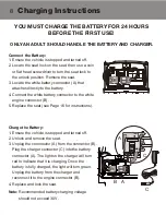 Предварительный просмотр 8 страницы Rollplay W421 Owner'S Manual And Assembly Instructions
