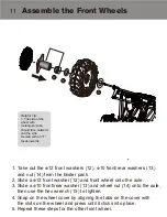 Предварительный просмотр 11 страницы Rollplay W421 Owner'S Manual And Assembly Instructions