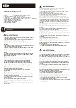 Preview for 14 page of Rollplay W421E Instruction Manual For Assembly And Use