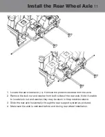 Предварительный просмотр 11 страницы Rollplay W461-G Owner'S Manual And Assembly Instructions