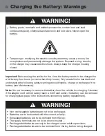 Preview for 8 page of Rollplay W488 Operator'S Manual