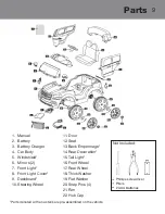 Preview for 9 page of Rollplay W488 Operator'S Manual