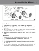 Preview for 9 page of Rollplay ZW455AC-R-F Owner'S Manual And Assembly Instructions