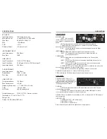 Preview for 3 page of Rolls Audio Computer Interface GCi404 Quick Start Operation Manual