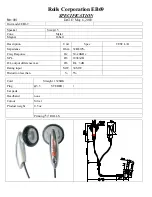 Rolls EB69 Specification preview