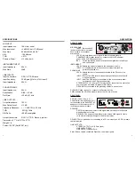 Preview for 3 page of Rolls GCi404 Owner'S Manual