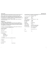 Preview for 2 page of Rolls LiveMix MX34 Owner'S Manual