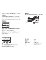 Preview for 2 page of Rolls MiniMix VI MX28 Owner'S Manual