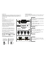 Предварительный просмотр 2 страницы Rolls MX44 Pro Quick Start Manual