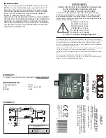 Rolls PM57 Quick Start Manual preview