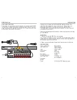 Предварительный просмотр 3 страницы Rolls RSE261 Owner'S Manual