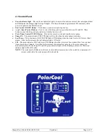 Preview for 6 page of RollSeal PolarCool 36" VS User Manual