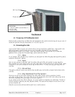 Preview for 9 page of RollSeal PolarCool 36" VS User Manual