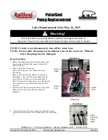 Preview for 3 page of RollSeal PolarCool Series Replacement Manual