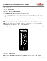 Preview for 23 page of RollSeal RS-500 5K Installation And Operation Manual