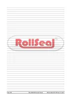 Preview for 68 page of RollSeal RS-500 Series Installation Manual