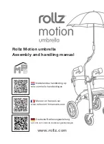 Rollz Motion umbrella Assembly And Handling Manual preview