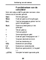 Preview for 12 page of Rolodex Executive Organizer RF-1000 (Dutch) Gebruikershandleiding