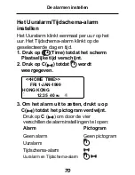 Preview for 18 page of Rolodex Executive Organizer RF-1000 (Dutch) Gebruikershandleiding