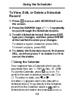 Предварительный просмотр 14 страницы Rolodex RF-2296 User Manual