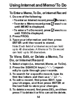 Предварительный просмотр 15 страницы Rolodex RF-2296 User Manual