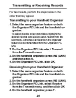 Предварительный просмотр 24 страницы Rolodex RF-2296 User Manual