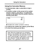 Предварительный просмотр 28 страницы Rolodex RF-64 User Manual