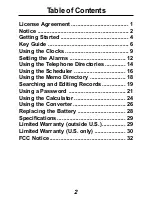 Предварительный просмотр 3 страницы Rolodex Rolodex RF-3 User Manual