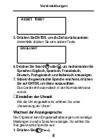 Preview for 7 page of Rolodex Rolodex RF-384 (German) Bedienungsanleitung