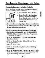 Предварительный просмотр 44 страницы Rolodex Rolodex RF-384 (German) Bedienungsanleitung