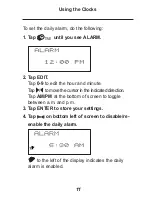 Preview for 12 page of Rolodex Rolodex RF-8121 User Manual