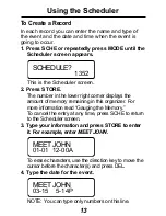 Preview for 14 page of Rolodex Rolodex RFNA-2 User Manual