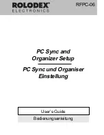 Rolodex Rolodex RFPC-06 (German) Bedienungsanleitung preview