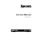 Preview for 1 page of Rolsen RDV-750 Service Manual