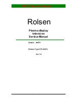 Rolsen RP-42H10 Service Manual preview