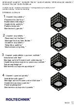 Preview for 1 page of Roltechnik ALOHA-M Installation Instructions Manual