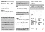 Preview for 3 page of Rolux Leuchten DF-1915 Operating Instruction