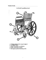 Preview for 4 page of Roma Medical 1415 Self Propel Wheelchair User Manual