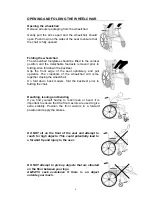 Preview for 6 page of Roma Medical 1415 Self Propel Wheelchair User Manual