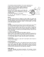 Preview for 8 page of Roma Medical 1415 Self Propel Wheelchair User Manual