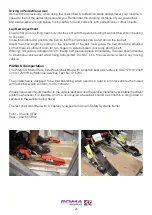 Preview for 21 page of Roma Medical Reno Elite P325 User Manual