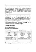 Preview for 3 page of Roma Medical Shoprider Paris GK9 User Manual