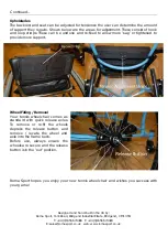 Preview for 4 page of Roma Sport Tennis Wheelchair User Instruction