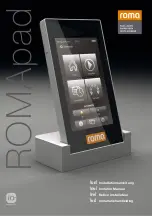 Roma ROMApad Installer Manual preview